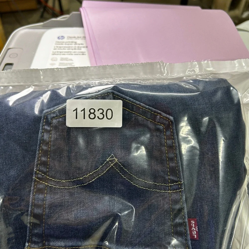 Levi's Jeans Mens Size 32x33 Blue 511 Slim Fit Dark Wash Denim Casual Stretch